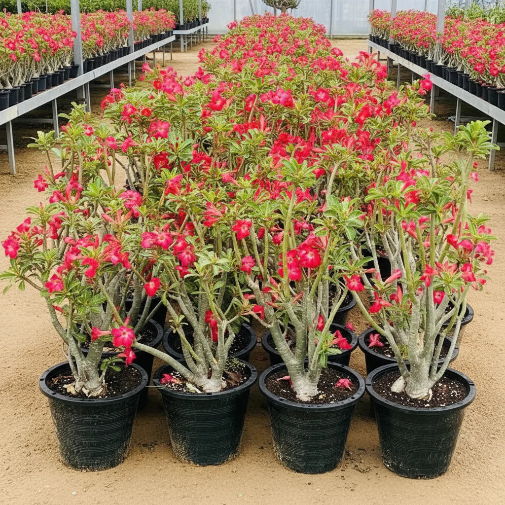 Adenium Obesum Or Desert Rose وردة الصحراء - Greensouq - 