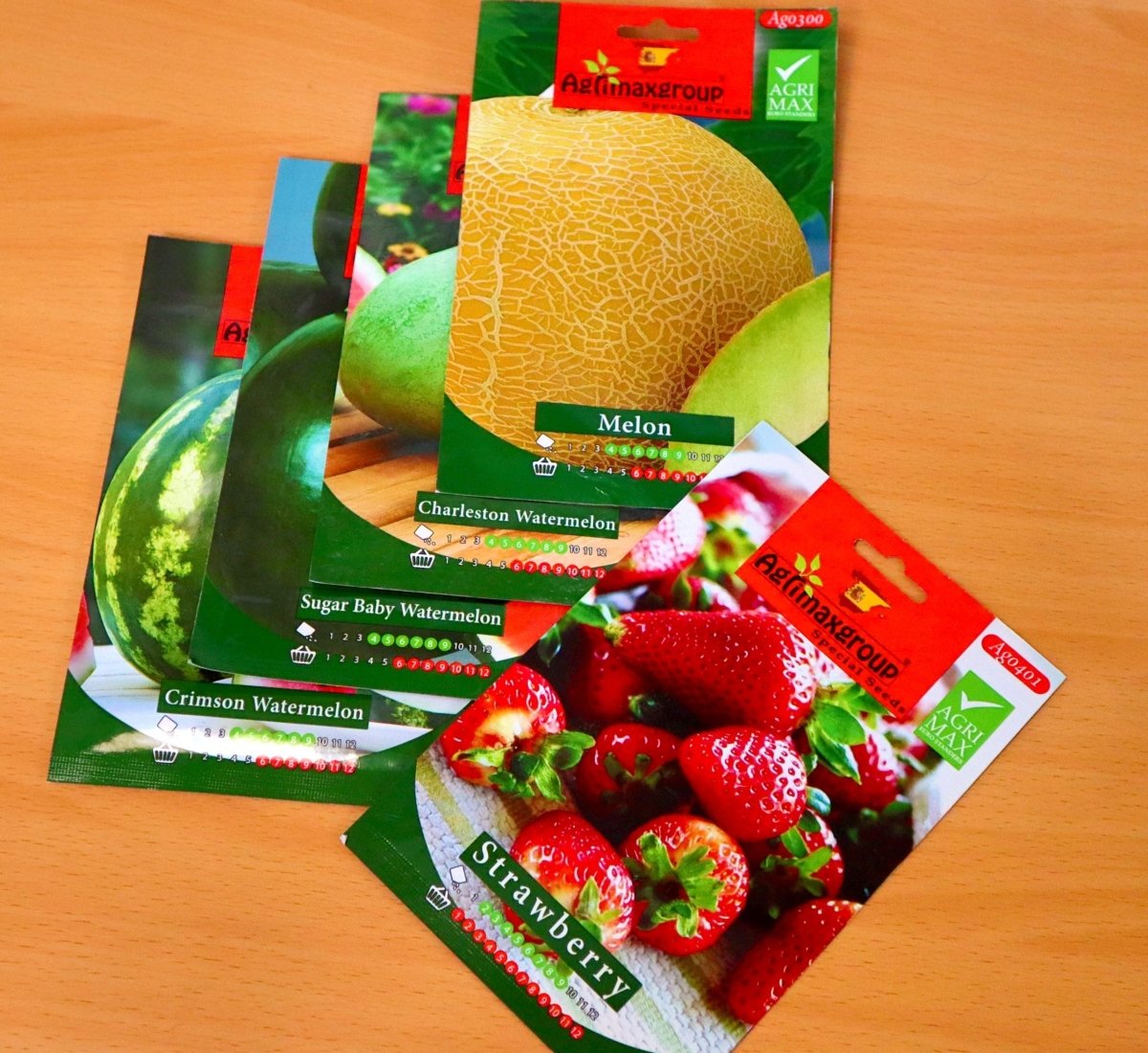 Agrimax Fruit Seeds Bundle of 5 - Greensouq - 