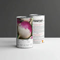 Agrimax Jawhar White Turnip Premium Quality Seeds Tin (Made in Spain) - Greensouq - 