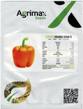 Agrimax Pepper Orange Star F1 Seeds – High - Yield Hybrid Variety - Greensouq - 