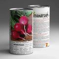 Agrimax Red Radish Champion Seeds Tin - Greensouq - 