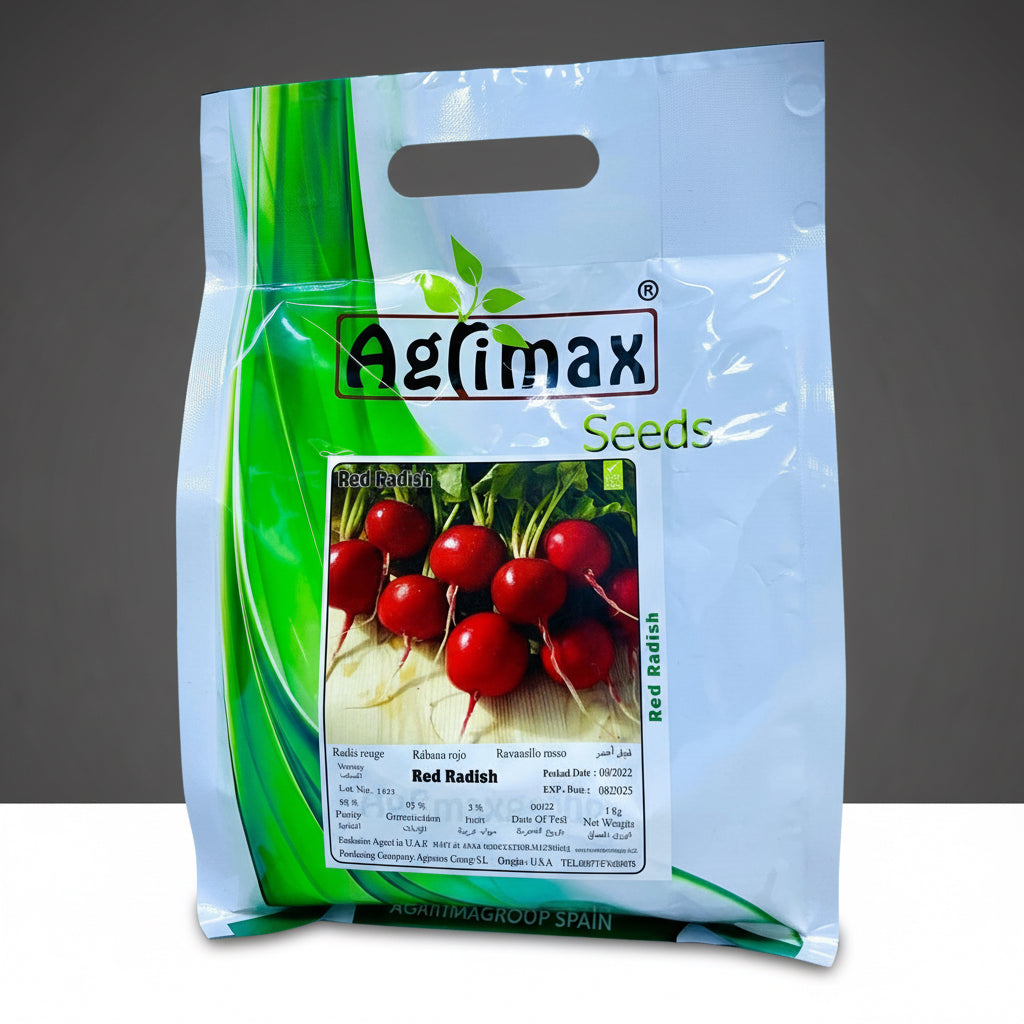 Agrimax Red Radish Seeds - Greensouq - 