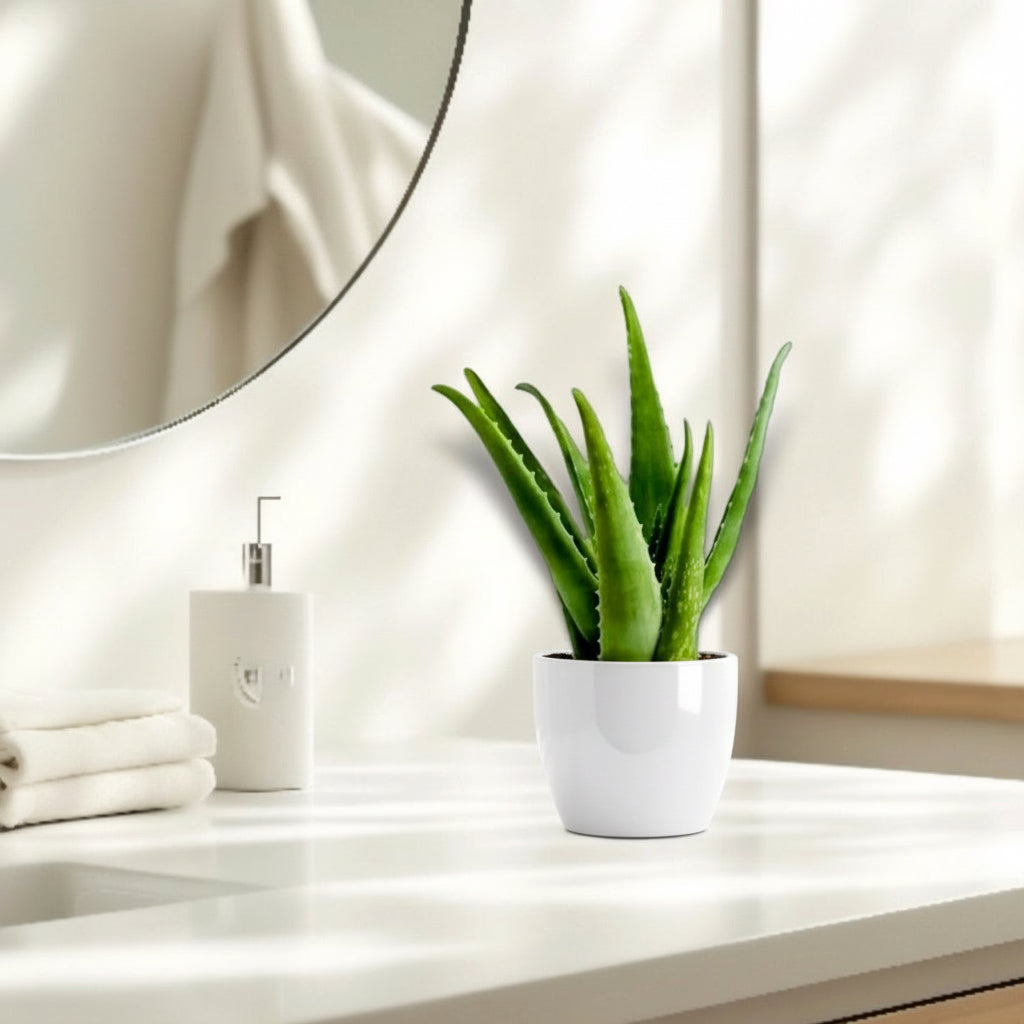 Aloe vera "Indoor" or Medicina Aloe 25 - 30cm الألوة فيرا - Greensouq - 