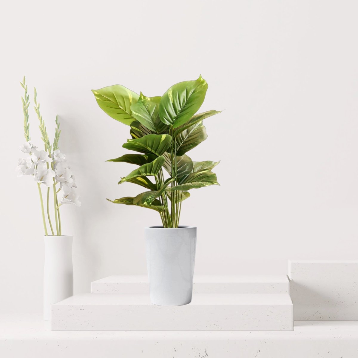 Artificial Calathea Green 50cm - Greensouq - 
