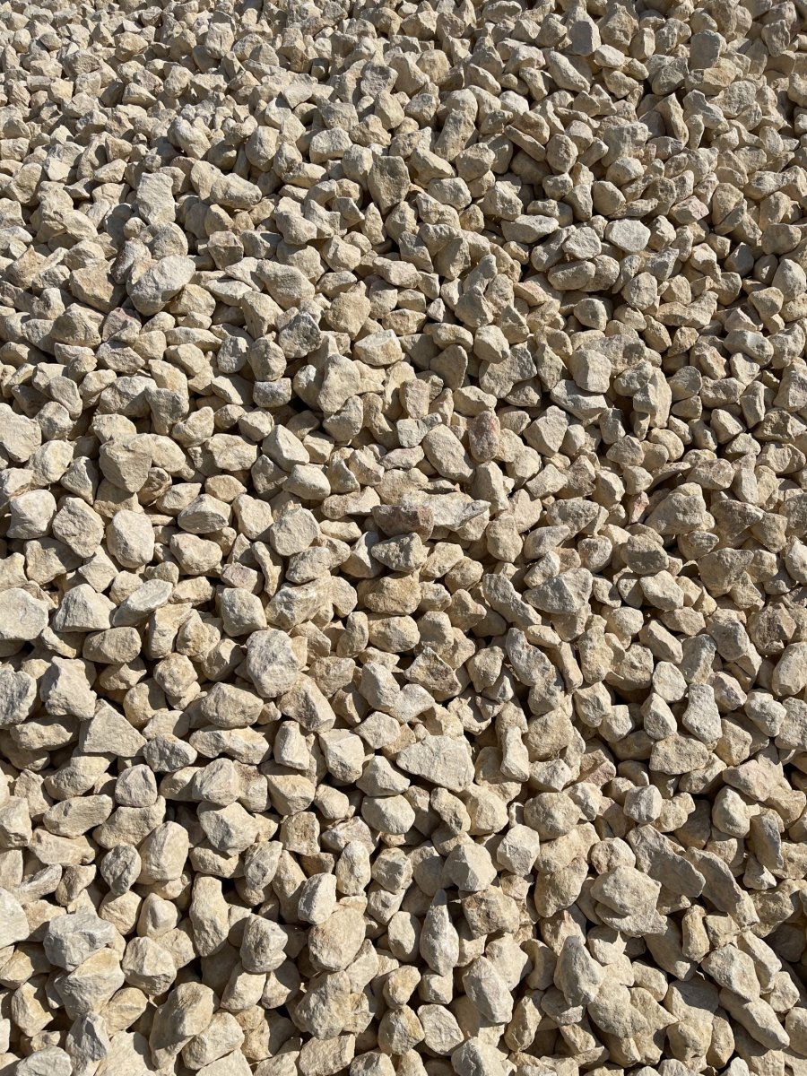 Beige Gravel 4 - 8cm 20kg Bag - Greensouq - 