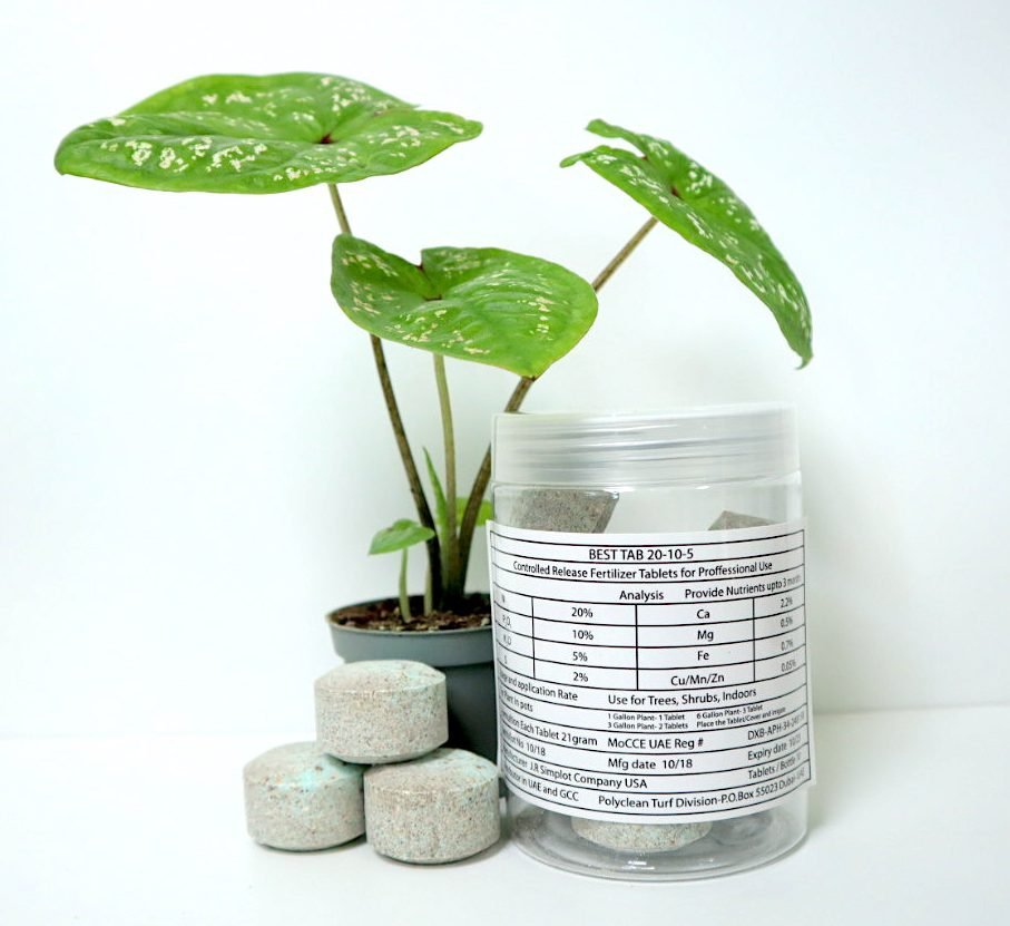 Best Tab "NPK Fertilizer Tablets" with Complete Essential Nutrients For Indoor and Outdoor Plants - Greensouq - 