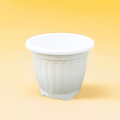 Plastic Flower Pot | Outdoor Round Plastic Planter - Greensouq -