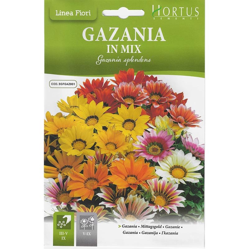 Gazania Seeds Mix "Gazania In Mix" Premium Quality Seeds by Hortus - Greensouq -