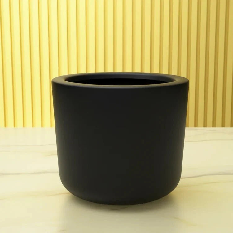 Dubai interior Flower Pot GRP 60x60cm (Ht x Dia) - Greensouq -
