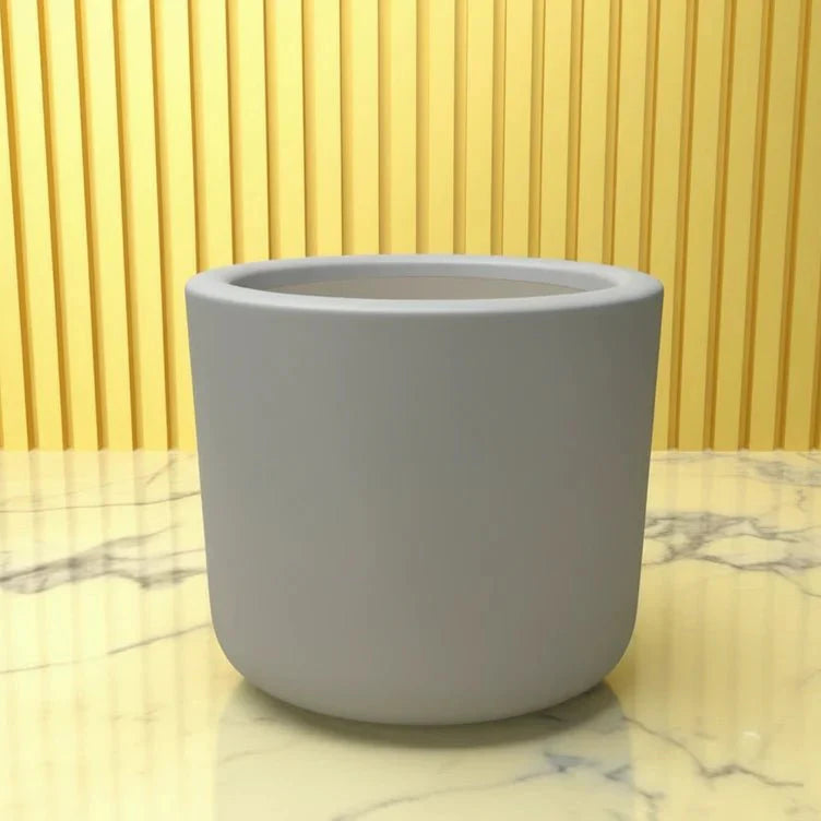 Dubai interior Flower Pot GRP 60x60cm (Ht x Dia) - Greensouq -