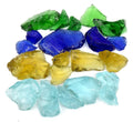 Colorful Glass Mulch | Landscape Mulch Mix | Glass Mulch | Mix Colour - Greensouq -
