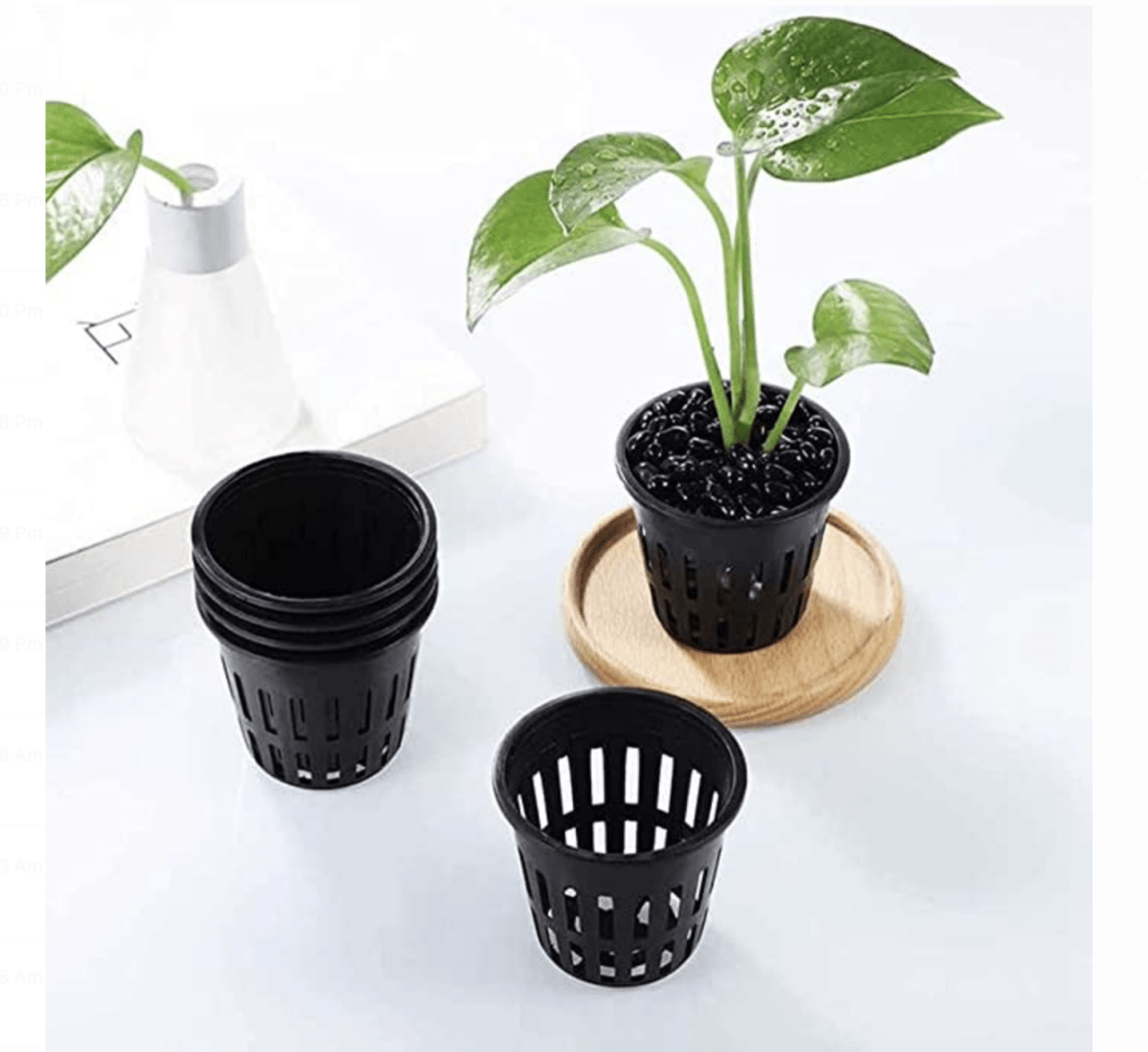 Mesh Net Pot "Hydroponics Plant Pot" (2", 3"&amp; 4") - Greensouq - 
