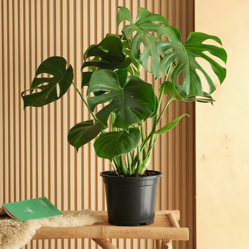 Monstera Deliciosa or Swiss Cheese Plant Small, 50 - 60cm - Greensouq - 