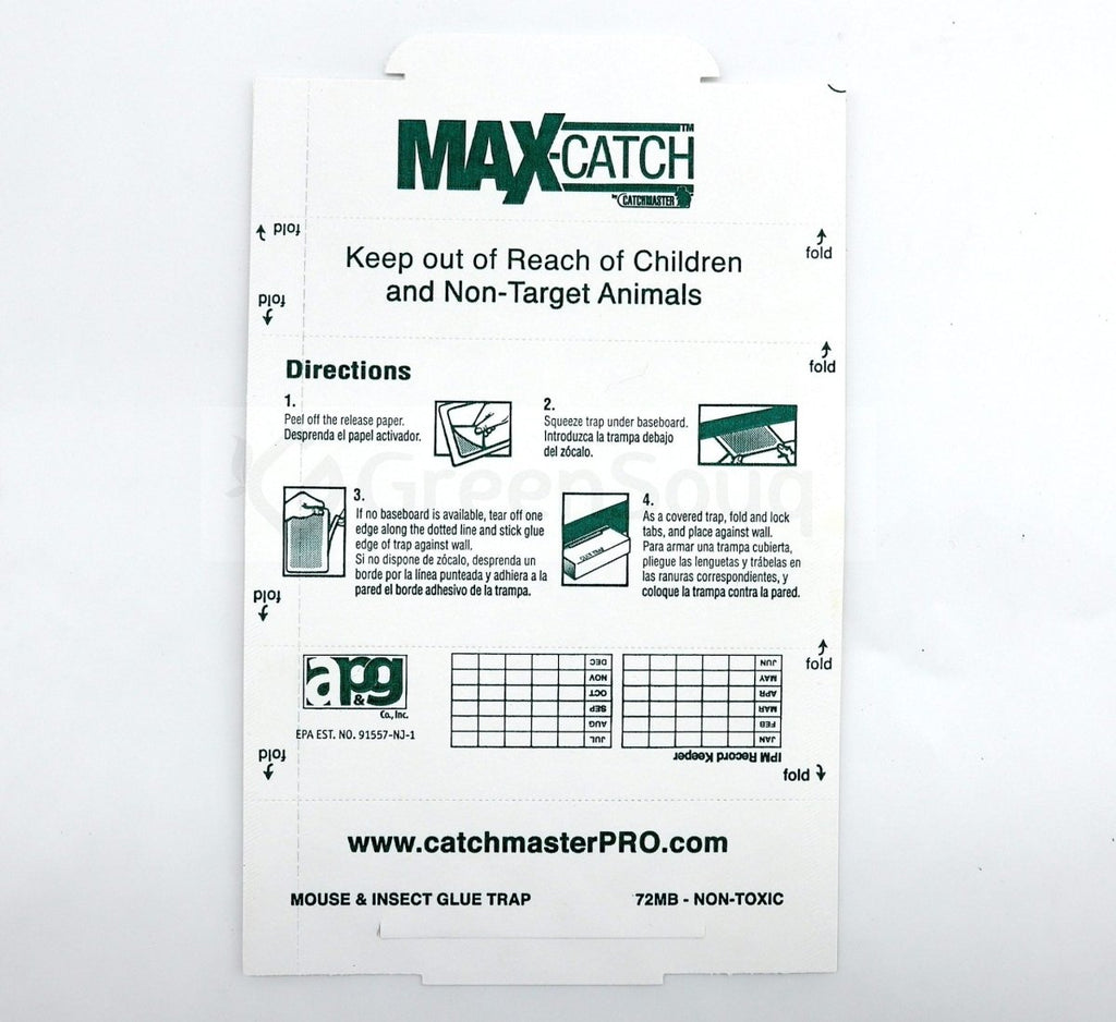 Mouse and Insect Trap "Max - Catch" by CatchMaster - Greensouq - 