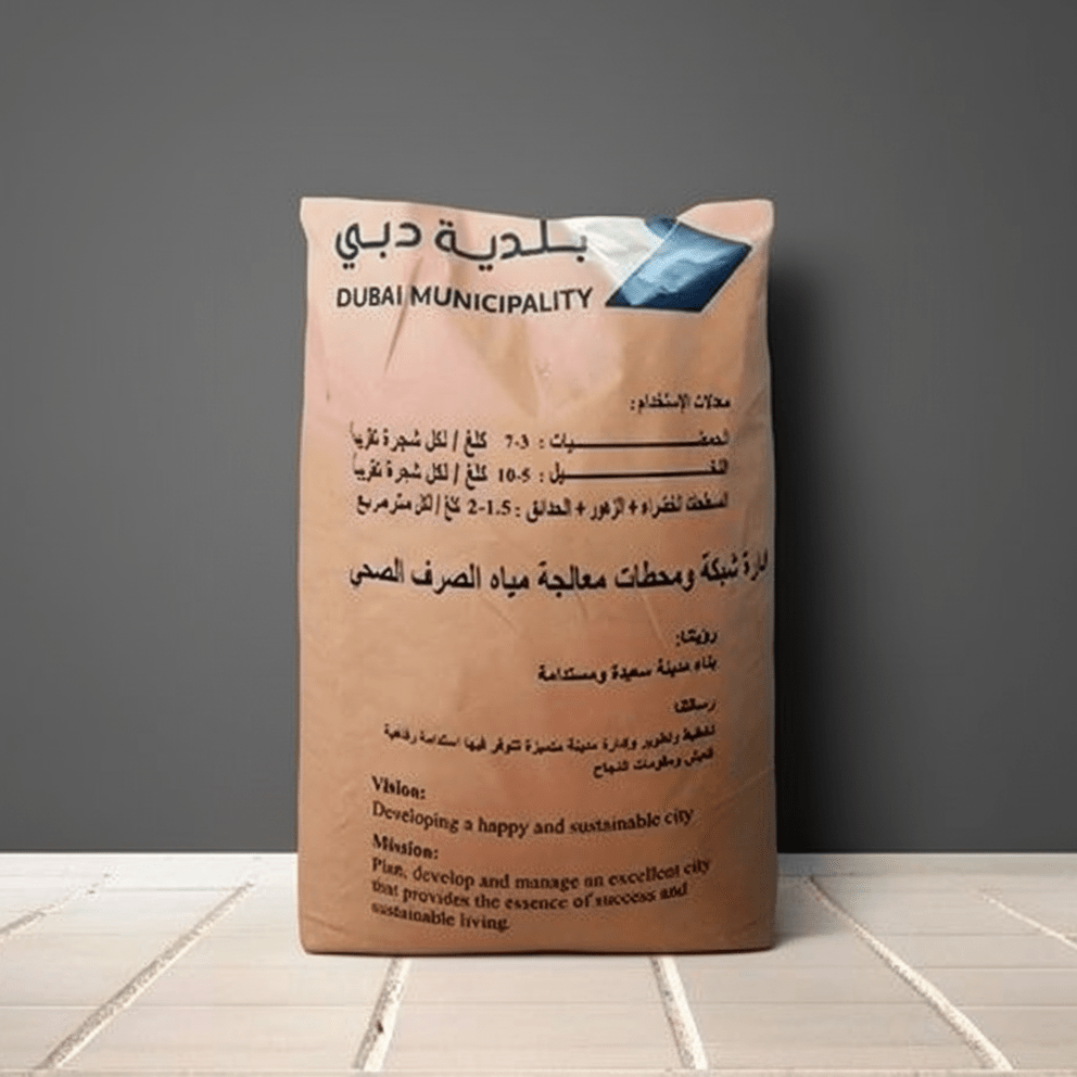 Municipality Organic Fertilizer "Sewage manure to improve soil fertility" 25kg سماد عضوي بلدية - Greensouq - 