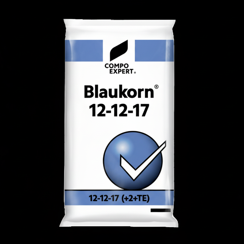 German Fertilizer NPK12 - 12 - 17 (+2+TE) Fertilizer “Blaukorn NPK Manufactured in Germany” - Greensouq -