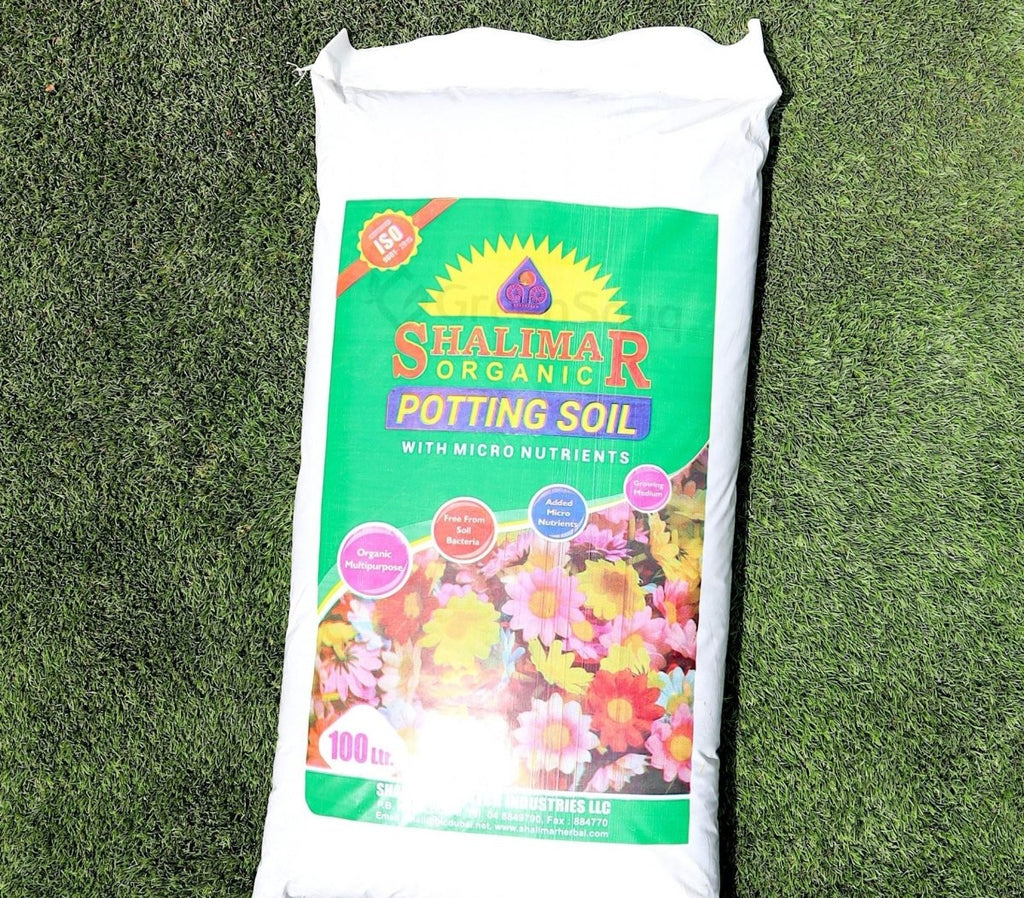 Organic Potting Soil By Shalimar - Soil 100Ltrs - Greensouq - 