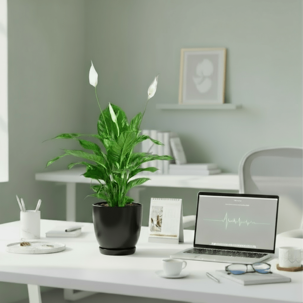 Peace Lily or Spathiphyllum or "زنبق السلام" - Greensouq - 