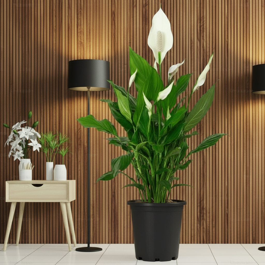 Peace Lily or Spathiphyllum or "زنبق السلام" - Greensouq - 