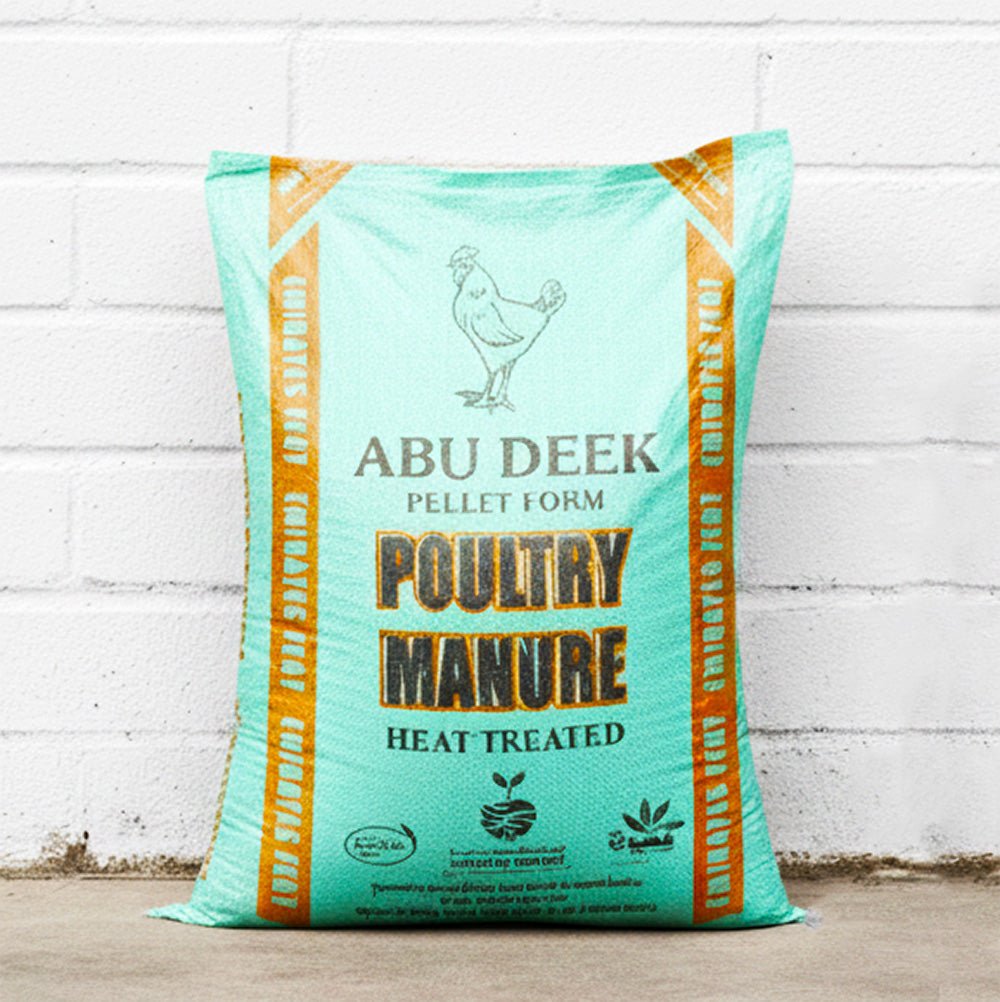 Fertilizer Pellets | Poultry Manure Organic Fertilizer "Abu Deek Pellet Form" 25kg سماد عضوي - Greensouq -