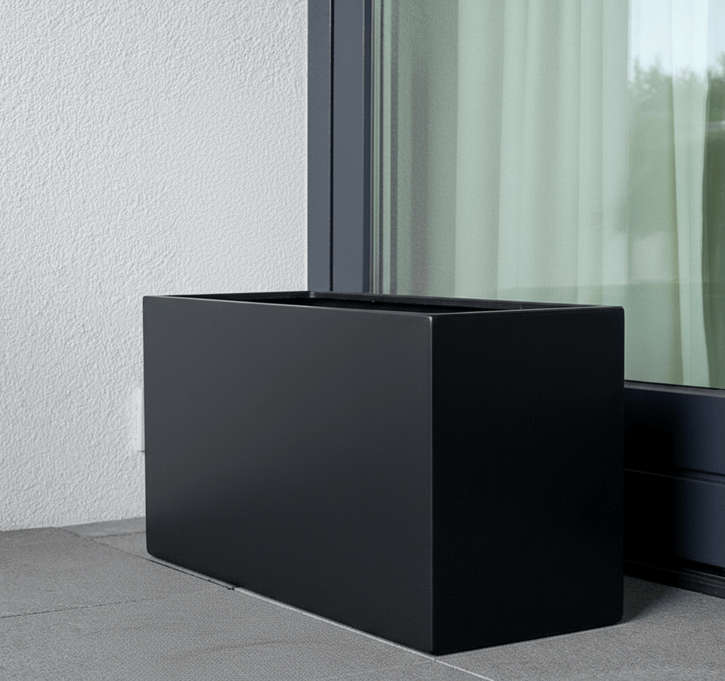Stylish Rectangular Pot 100x40x60cm Modern Durable Outdoor Planter - Greensouq -