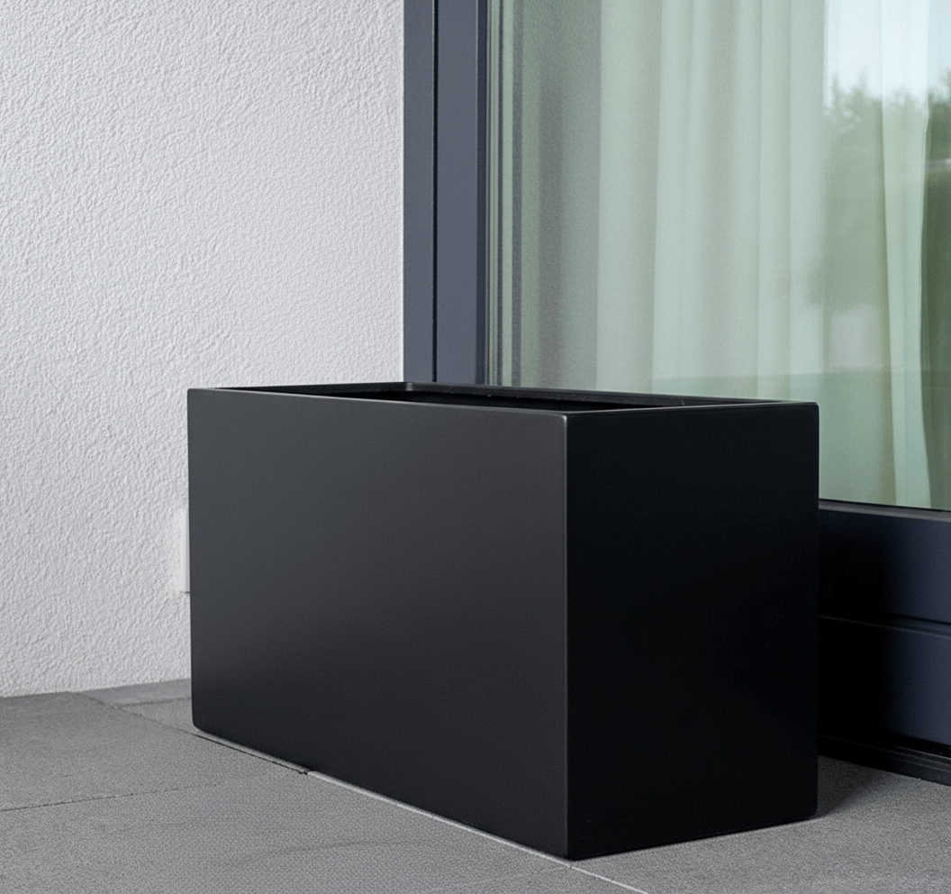 Stylish Rectangular Pot 100x40x60cm Modern Durable Outdoor Planter - Greensouq -