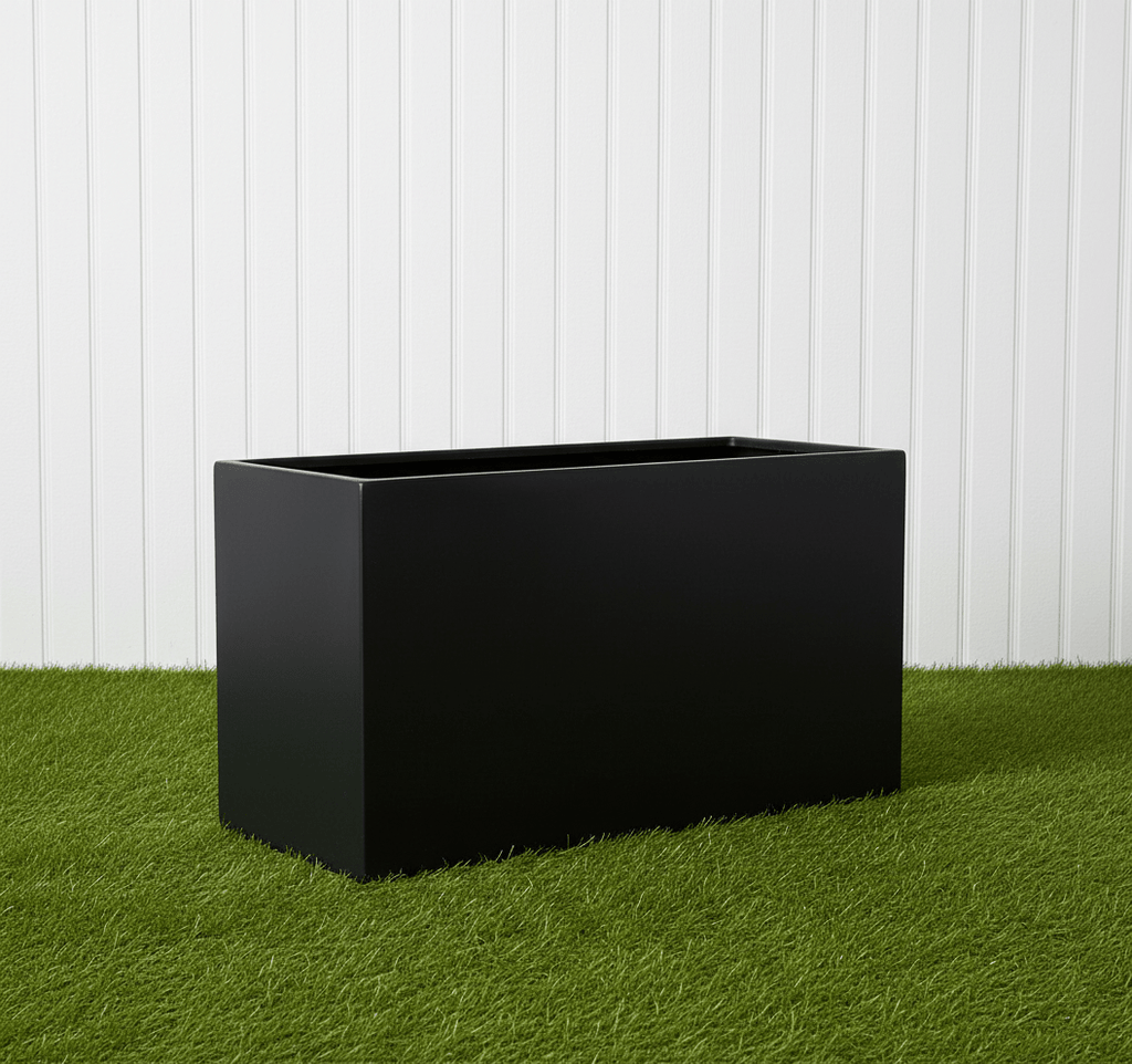 Stylish Rectangular Pot 100x40x60cm Modern Durable Outdoor Planter - Greensouq -