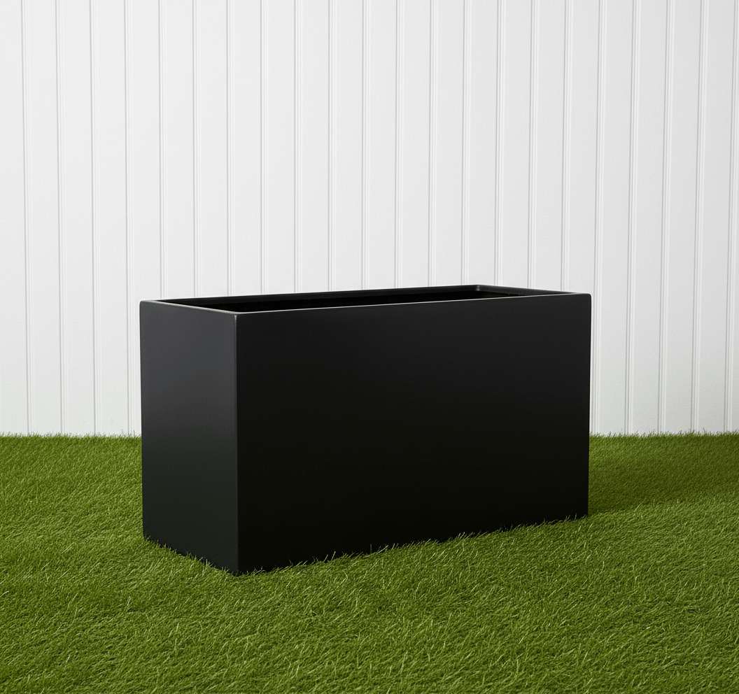 Stylish Rectangular Pot 100x40x60cm Modern Durable Outdoor Planter - Greensouq -