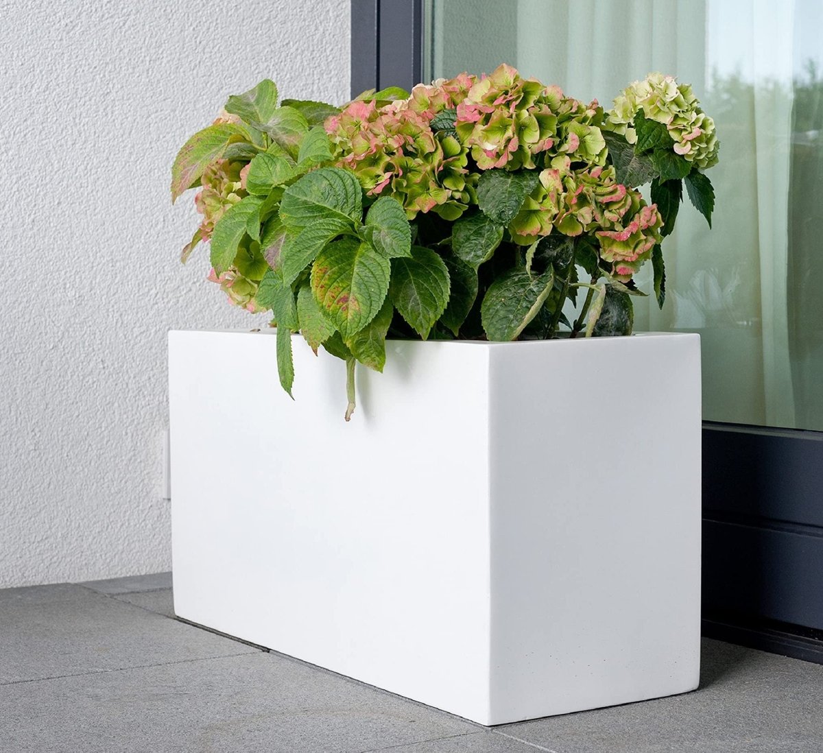 Stylish Rectangular Pot 100x40x60cm Modern Durable Outdoor Planter - Greensouq -