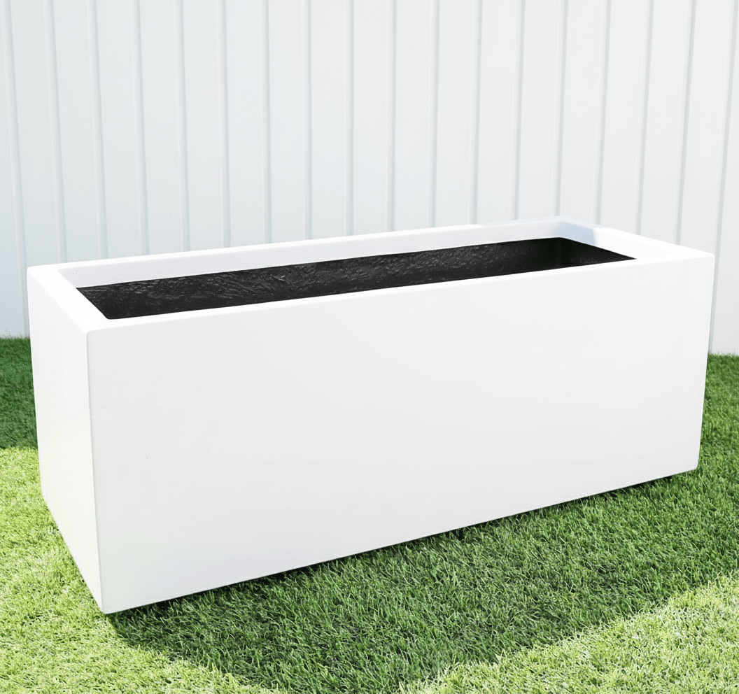 Large Outdoor Planter 100x50x50cm GRP POT - Greensouq -