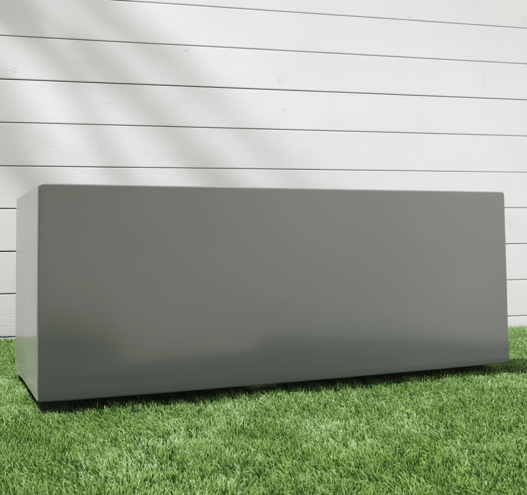 Long Rectangular Pot "120x30x30cm" Long pot - Greensouq -