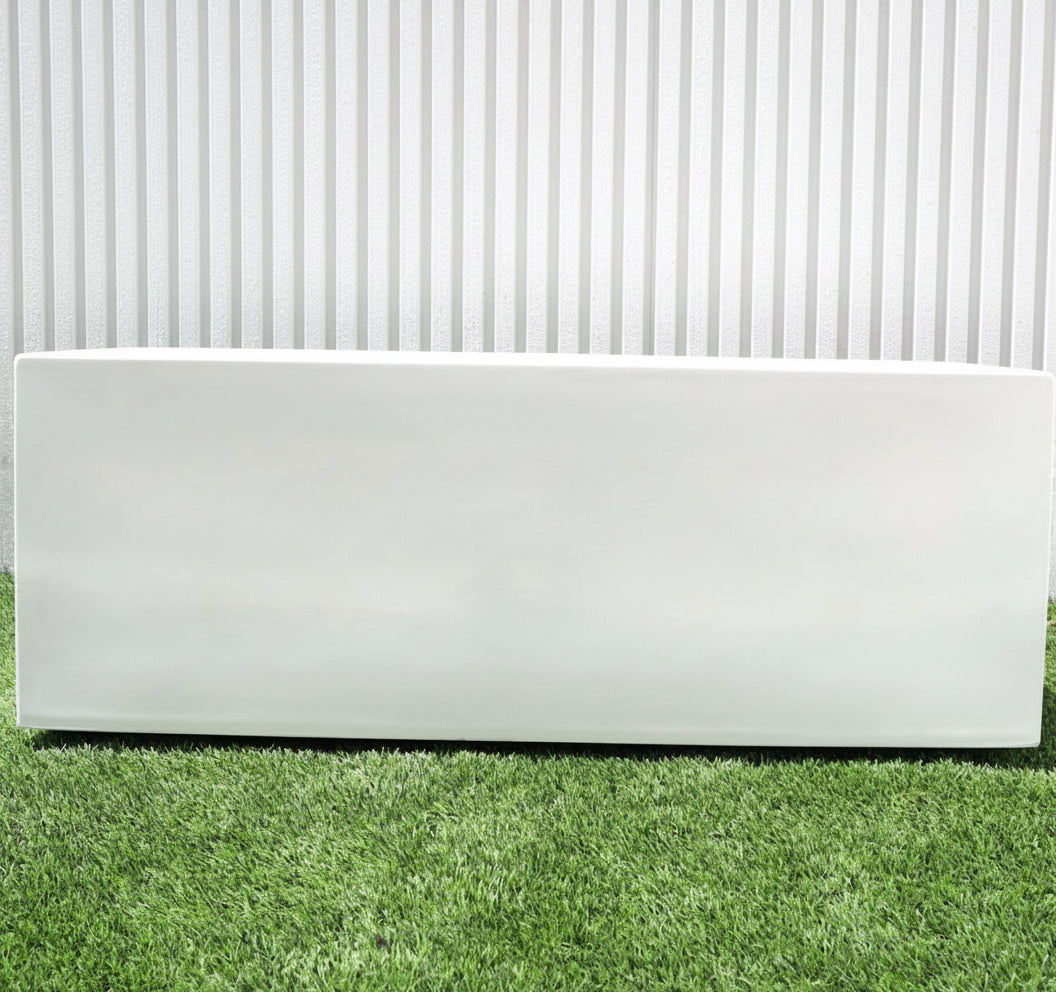 Rectangular Outdoor Planter 60x30x30cm Modern Durable Outdoor Planter - Greensouq -