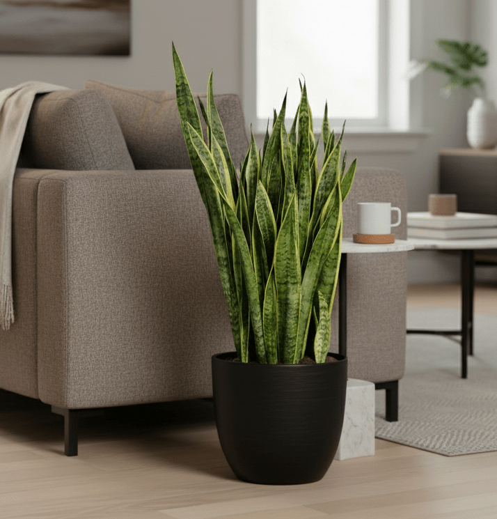 Sansevieria Trifasciata 'Laurentii' or Snake Plant - Greensouq - 