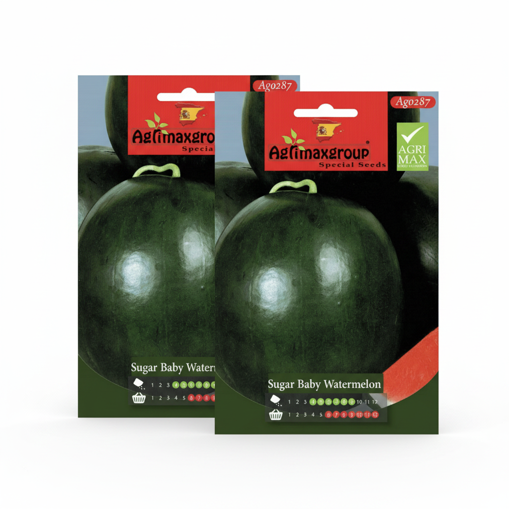 Agrimax Sugar Baby Watermelon Seeds - Greensouq -