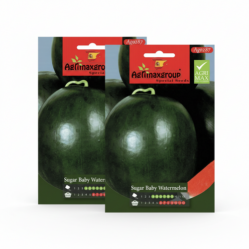 Agrimax Sugar Baby Watermelon Seeds - Greensouq -